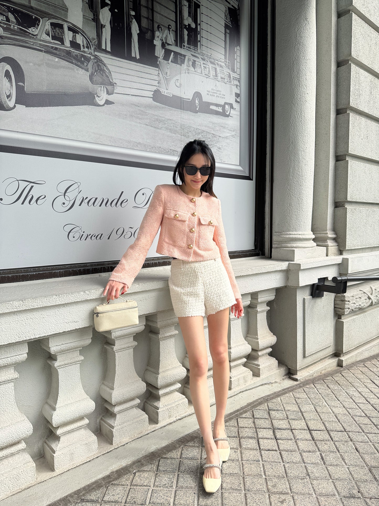 Boucle Peachy Jacket