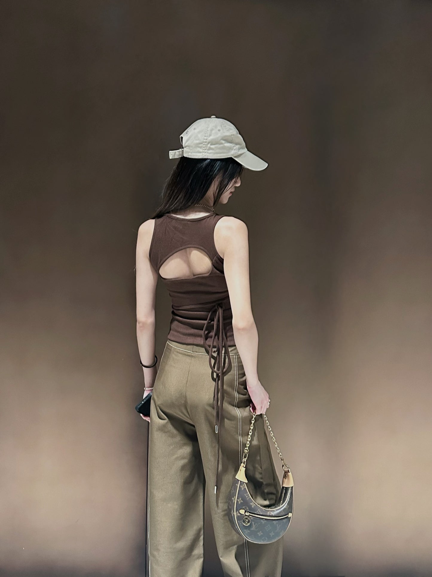 Tailored Khaki Trousers