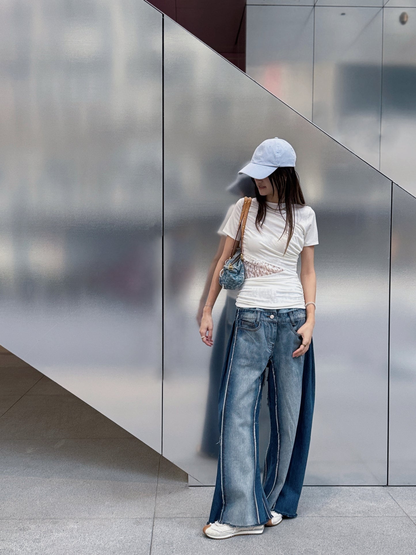 Astrid High-waisted Denim Pants
