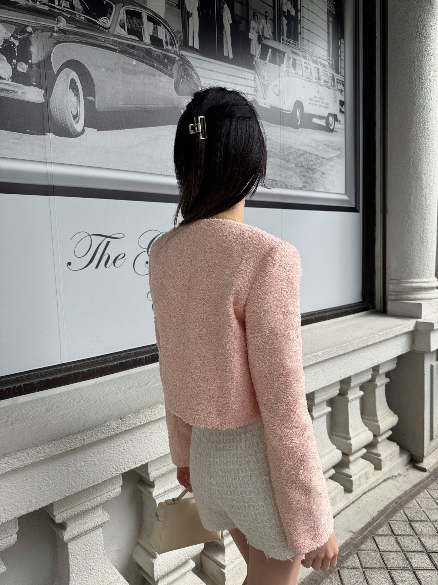 Boucle Peachy Jacket