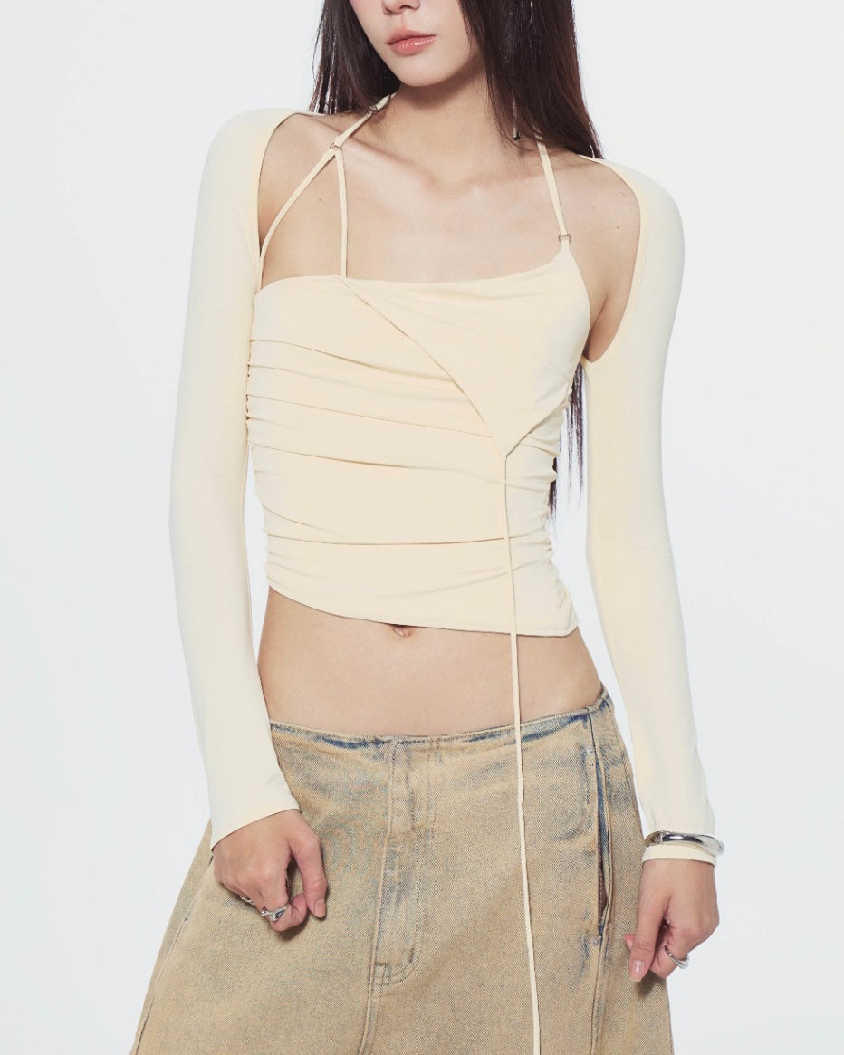 Butter Bolero Top