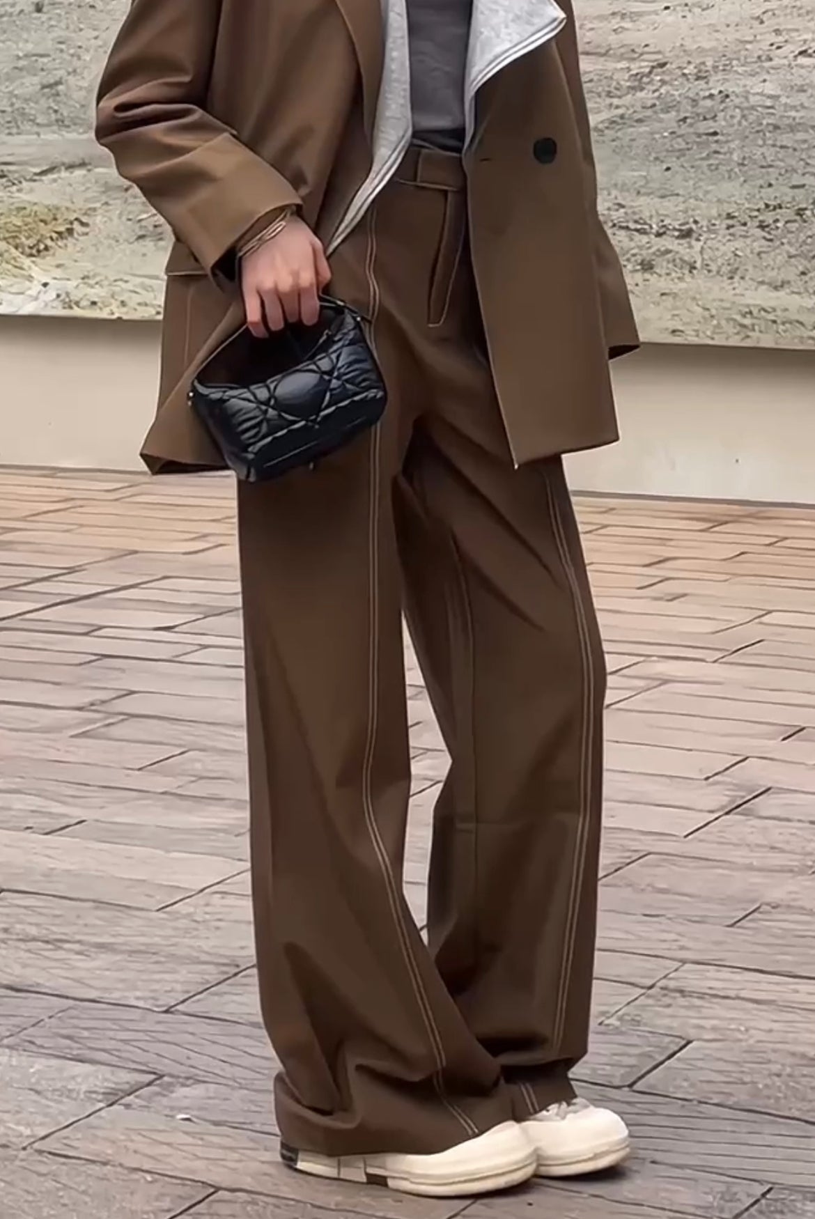 Tailored Khaki Trousers