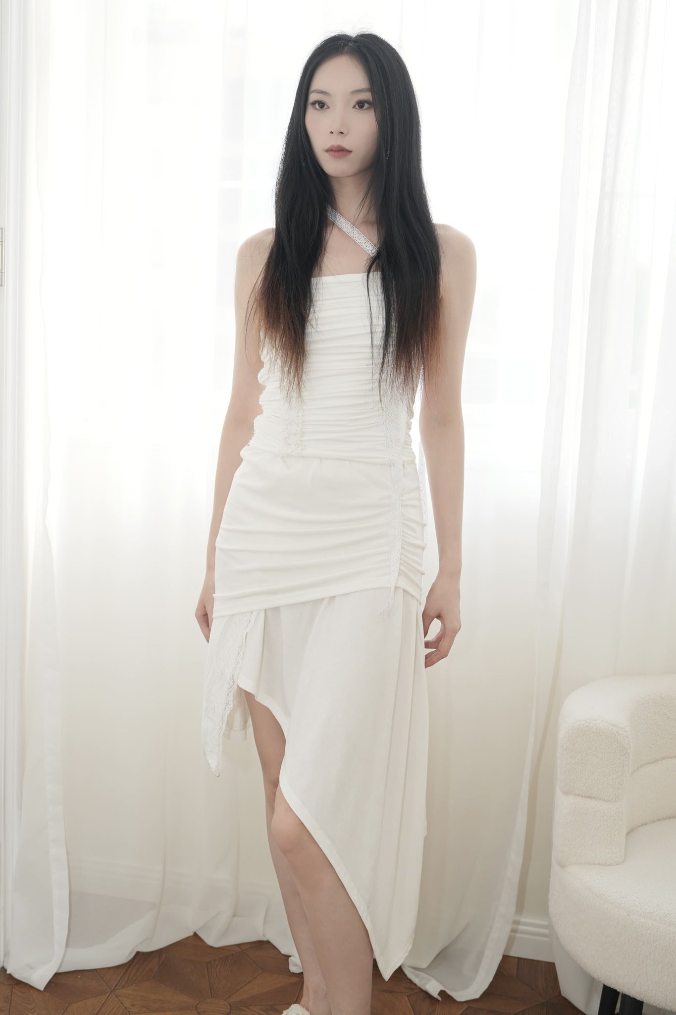 Muriel Layered Midi Skirt