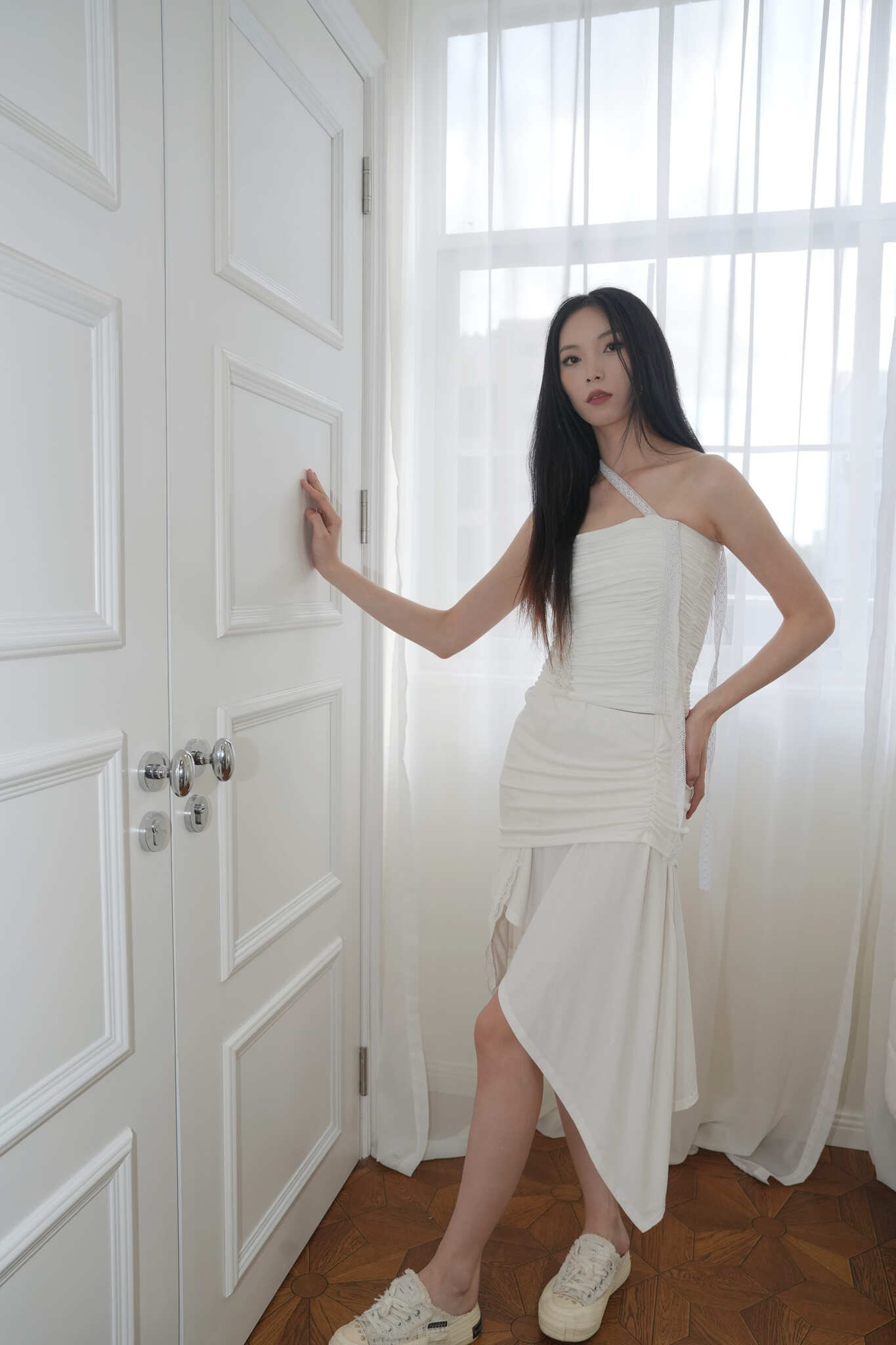 Muriel Layered Midi Skirt