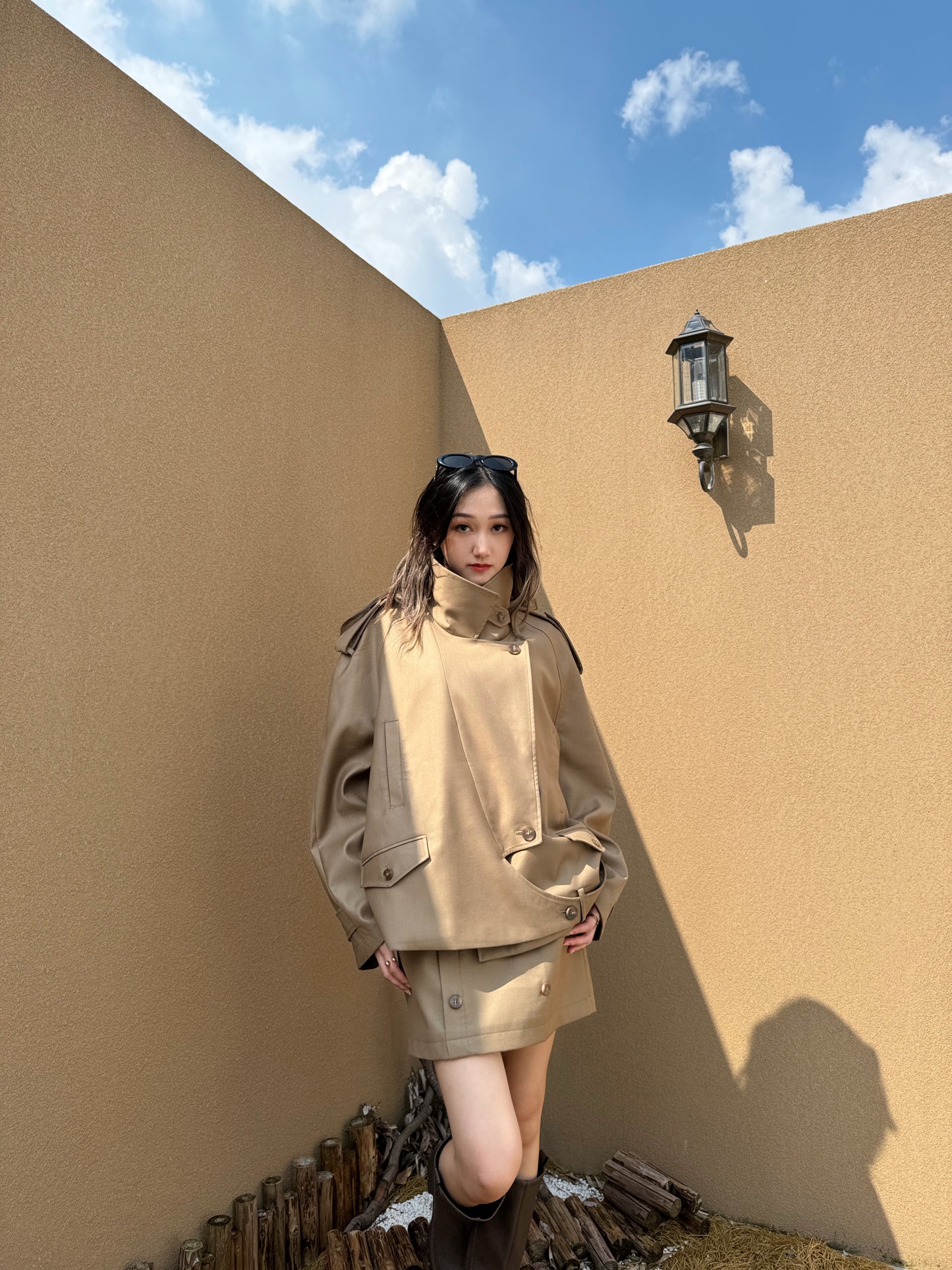 Khaki Trench Coat