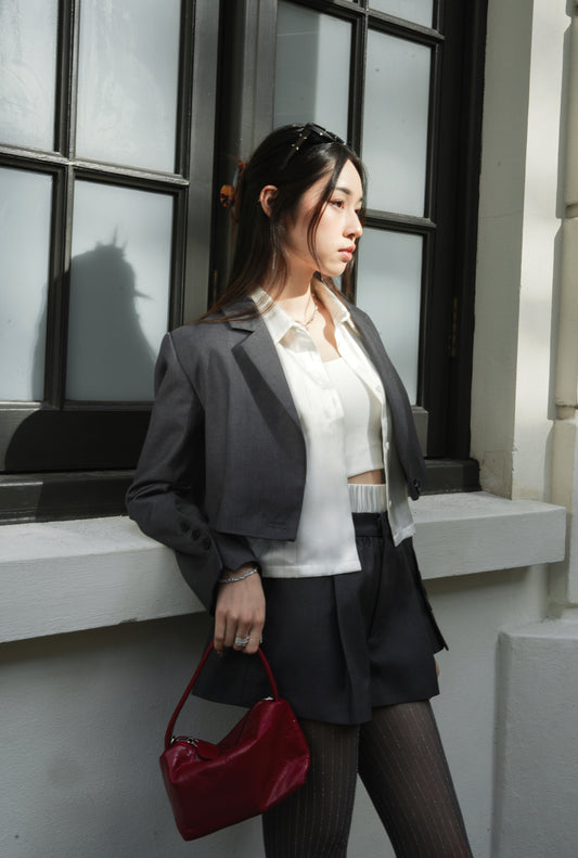 Pre-Styled Cropped Blazer